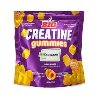 BIG Creatine Gummies Drop Acid Peach 90 Gummies